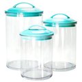 Reston Lloyd Reston Lloyd 11172 6pc Acrylic Canister Set  Turquoise 11172